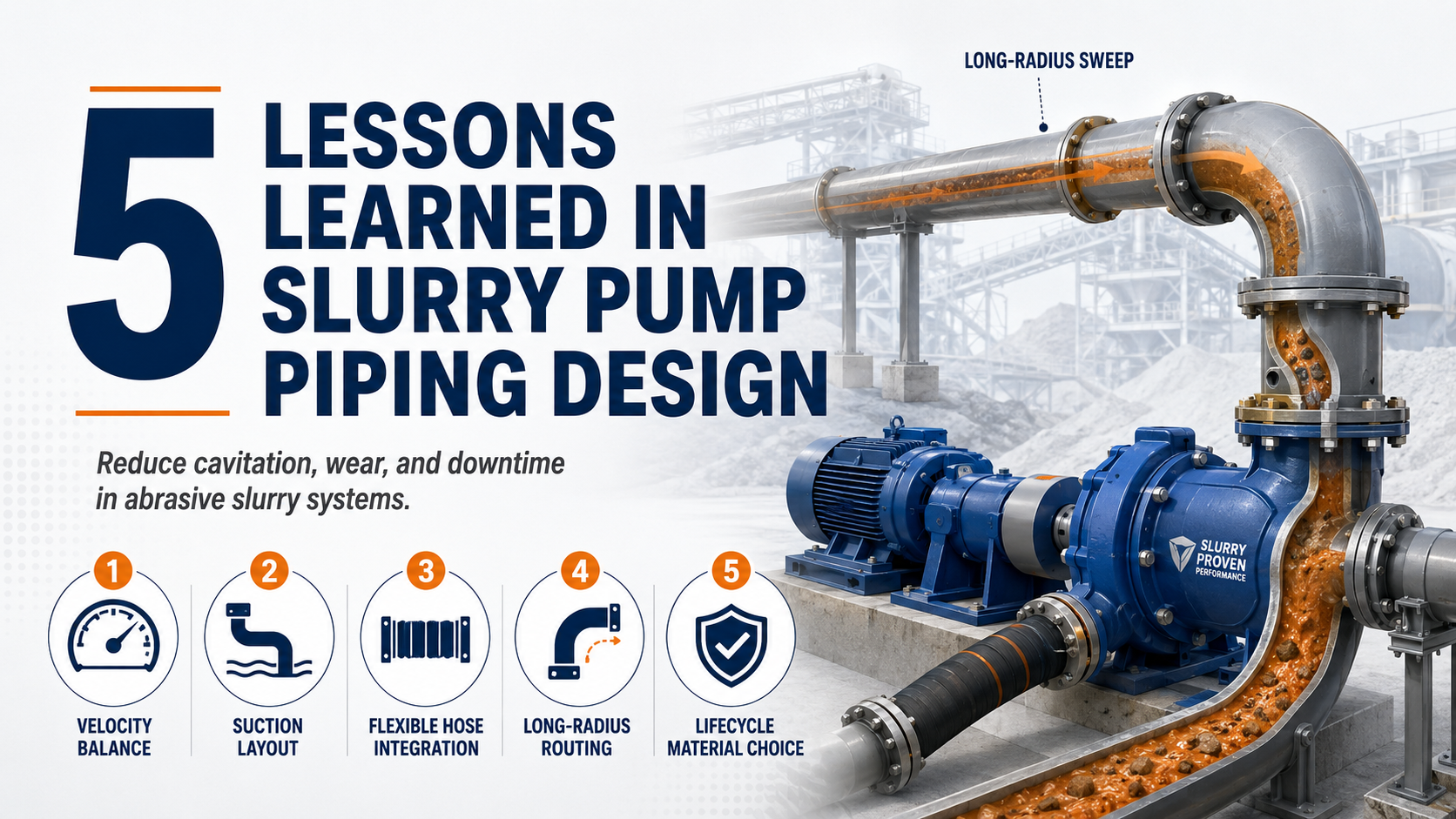 5 Lessons Learned In Slurry Pump Piping Design
